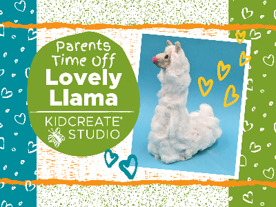 Kidcreate Studio - Broomfield. Parent's Time Off- Lovely Llama (3-9 Years)